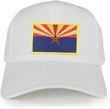 Arizona Home State Flag Embroidered Iron on Patch Adjustable Baseball Cap