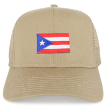 Armycrew Small Puerto Rico Flag Patch Structured Mesh Trucker Cap
