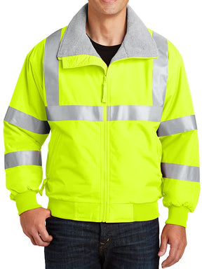 Enhanced High Visibility Water Resistant Fleece Challenger Safety Jacket