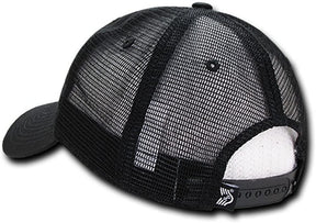 Armycrew I Plead The 2nd Embroidered Unstructured Mesh Back Cotton Cap