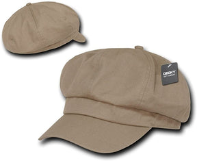 Apple Jack 100% Cotton 6 Panel Newsboy Hat