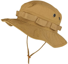 Armycrew Ripstop Tear Resistant Cotton Jungle Boonie Cap with Chin Strap