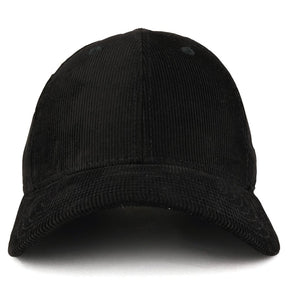Armycrew Low Profile Structured Woven Corduroy Plain Baseball Cap