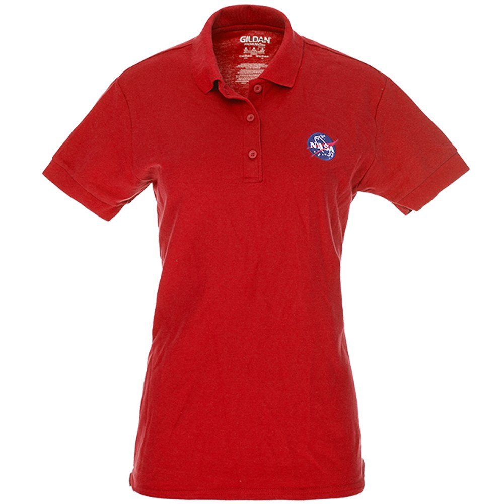 Ladies Meatball Embroidered Premium Poly Jersey Polo Shirt - S to 2XL
