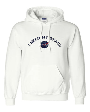 Men's I Need My Space NASA Embroidered Heavy Blend Hooded Sweatshirt
