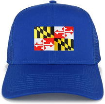 Armycrew XXL Oversize New Maryland State Flag Patch Mesh Back Trucker Cap