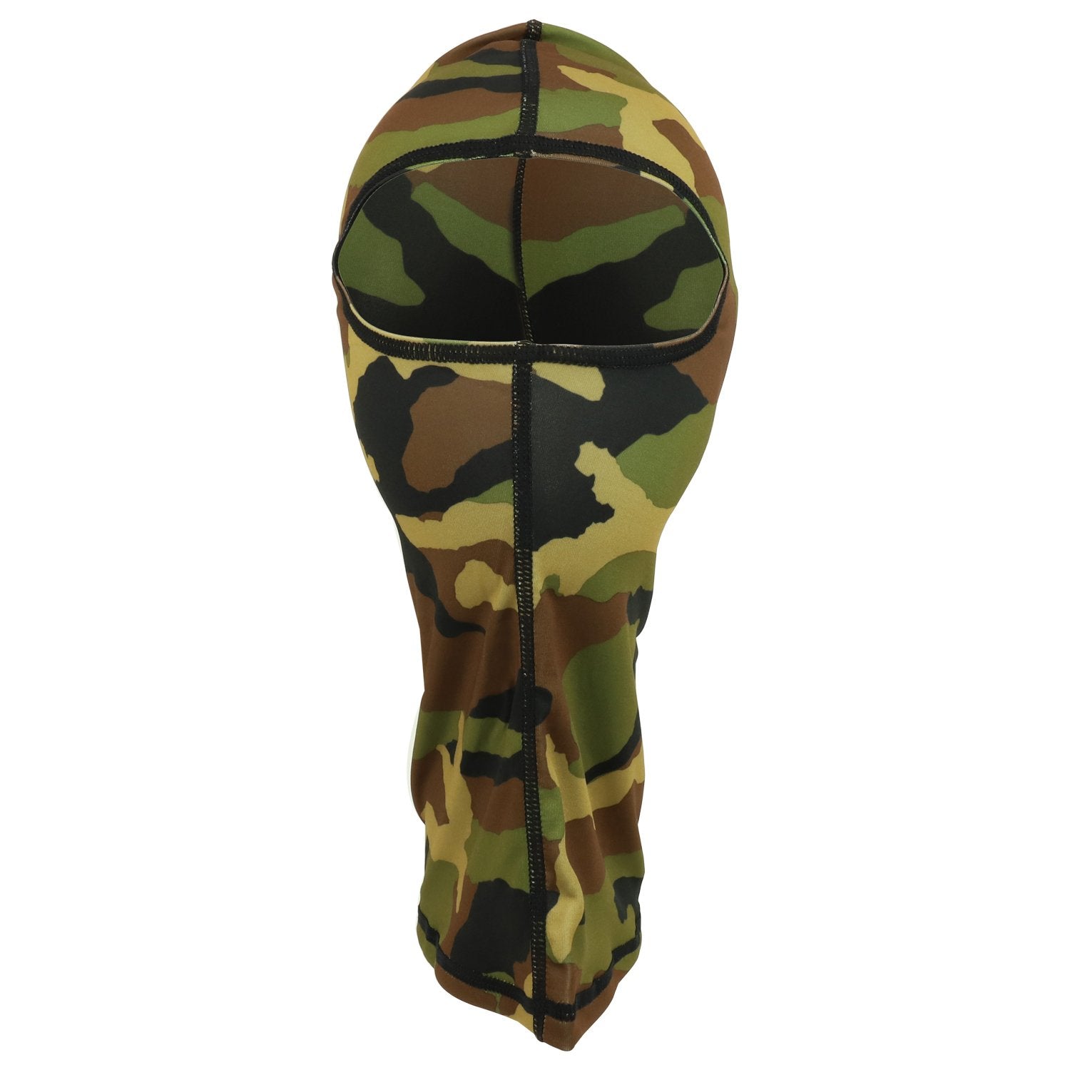 Armycrew Woodland Camouflage Pattern Nylon Balaclava Neck Gaiter