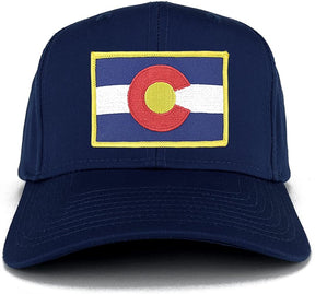 Armycrew Colorado Western State Flag Embroidered Patch Adjustable Baseball Cap