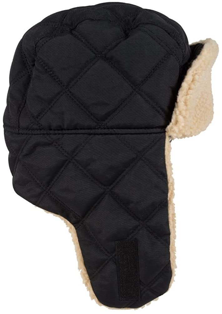 Armycrew 3 Panel Warm Quilted Winter Trapper Hat