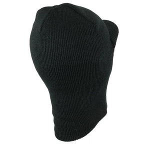One Hole Ski Mask Beanie Hat with Visor