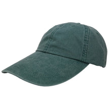Sunbuster Extra Long Bill 100% Washed Cotton Cap with Leather Adjustable Strap