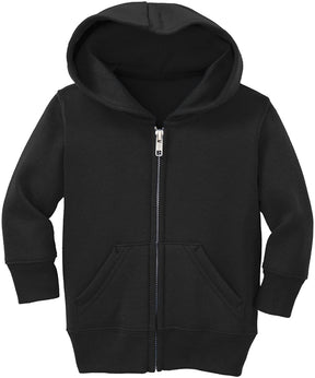 Armycrew Infant Full-Zip Cotton Poly Fleece Sweatshirt Basic Hoodie