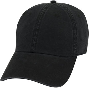 Low Profile Washed Superior Brushed Cotton Twill Dat Hat Cap - Royal