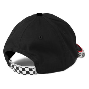MC Racing Flag Low Profile Structured Cotton Twill Baseball Cap