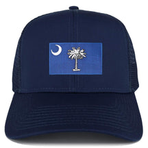 Armycrew XXL Oversize New South Carolina State Flag Patch Mesh Back Trucker Cap