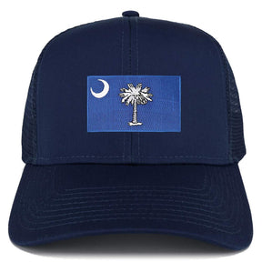 Armycrew XXL Oversize New South Carolina State Flag Patch Mesh Back Trucker Cap