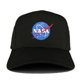 Armycrew NASA Small Insignia Space Logo Embroidered Patch Adjustable Baseball Cap