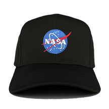 Armycrew NASA Small Insignia Space Logo Embroidered Patch Adjustable Baseball Cap