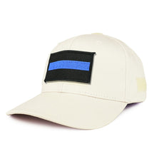 Armycrew USA One Thin Blue Flag Tactical Patch Structured Operator Baseball Cap