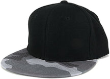 Armycrew 6 Panel Constructed Camo Bill Snapback Adjustable Cap