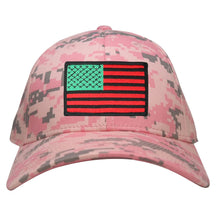 Armycrew Low Profile US American Flag Patch Camo Cap - PKD