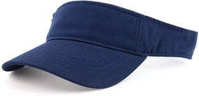 Armycrew Brushed Cotton Sports Sun Visor Hat