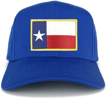 Texas State Flag Embroidered Iron on Patch Adjustable Snapback Baseball Cap
