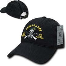 Rapid Dominance US Special Operations Embroidered Low Profile Soft Cotton Baseball Cap