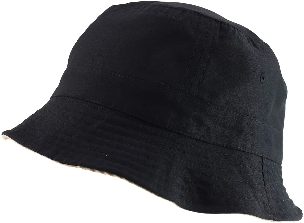 Armycrew Big Size Oversized Microfiber Reversible Bucket Hat
