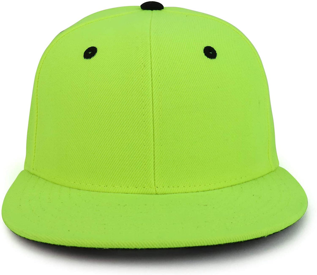 Armycrew High Visibility Neon Flat Bill Snapback Baseball Cap