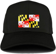 Armycrew XXL Oversize New Maryland State Flag Patch Adjustable Baseball Cap