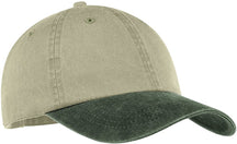 Armycrew Two Tone Low Profile Pigment Dyed Washed Cotton Adjustable Cap
