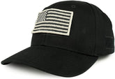 Armycrew USA Stone Flag Tactical Patch Structured Baseball Cap