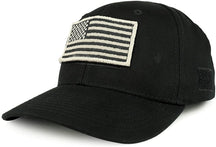 Armycrew USA Stone Flag Tactical Patch Structured Baseball Cap