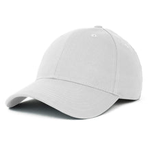 Made in USA Structured Firm Crown 100% Cotton Chino Twill Baseball Cap