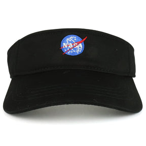 Armycrew NASA Insignia Logo Embroidered Cotton Adjustable Visor Cap