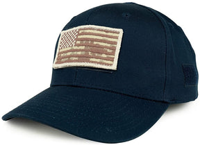 Armycrew USA Desert Digital Flag Tactical Patch Structured Operator Baseball Cap