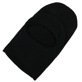 One Hole Ski Mask Beanie Hat with Visor