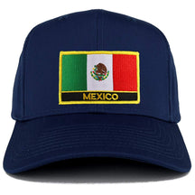 Armycrew Mexico Flag Oversized XXL Structured High Profile Baseball Cap