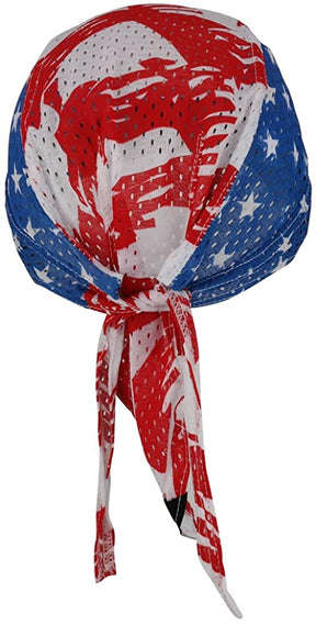 Armycrew Vented Flydanna Mesh Biker Patriotic Headwrap