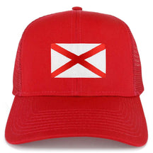 Armycrew New Alabama Home State Flag Embroidered Patch Mesh Trucker Cap