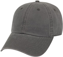 Low Profile Washed Superior Brushed Cotton Twill Dat Hat Cap - Royal