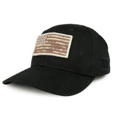 Armycrew USA Desert Digital Flag Tactical Patch Structured Operator Baseball Cap