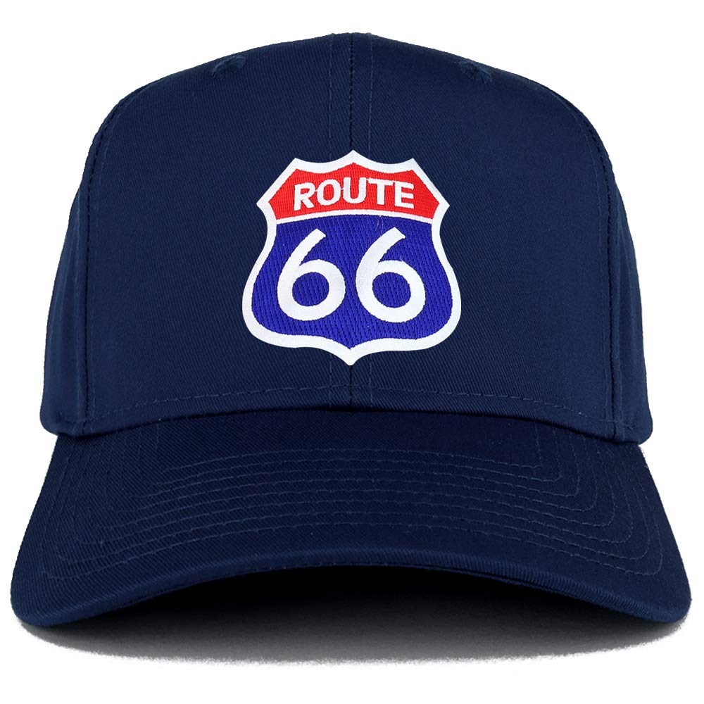 Route Armycrew Red Blue Patch Structured Cap Baseball 66