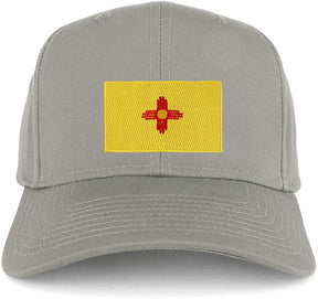 Armycrew New Mexico State Flag Embroidered Patch Adjustable Baseball Cap