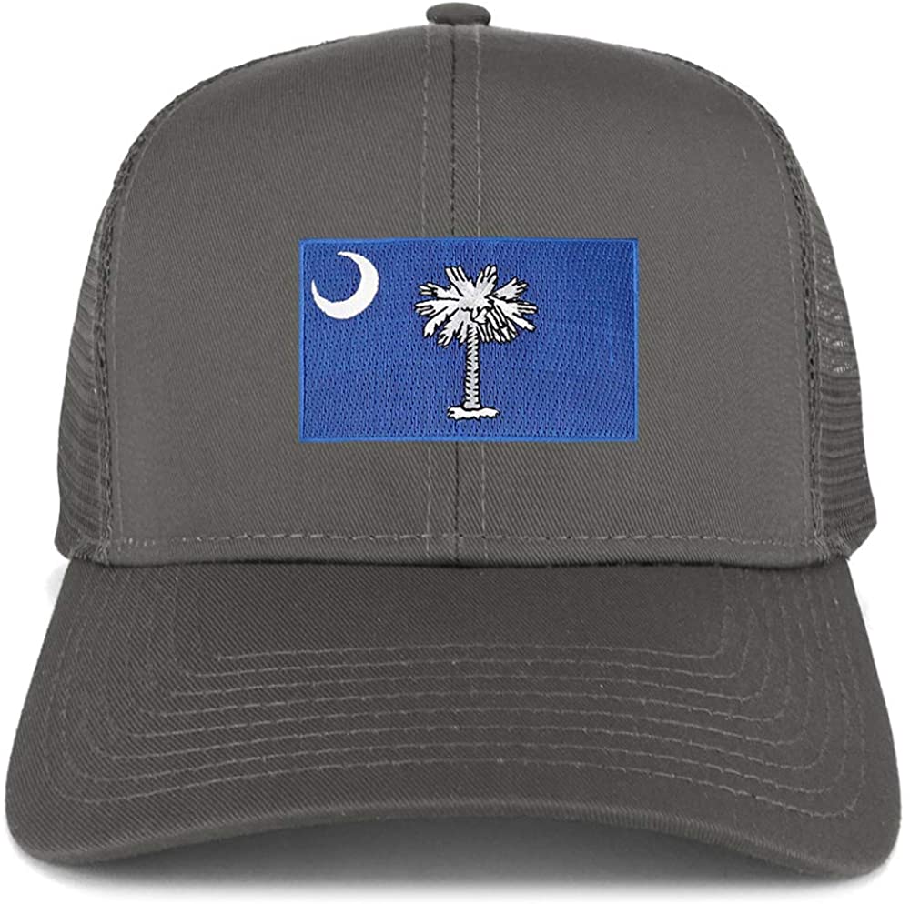 Armycrew XXL Oversize New South Carolina State Flag Patch Mesh Back Trucker Cap
