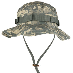 Armycrew Ripstop Tear Resistant Cotton Jungle Boonie Cap with Chin Strap