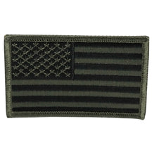 USA American Flag Embroidered Iron On Patch One Size