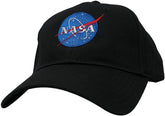 Armycrew NASA Insignia Logo Embroidered Low Profile Structured Cotton Twill Cap