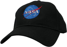 Armycrew NASA Insignia Logo Embroidered Low Profile Structured Cotton Twill Cap